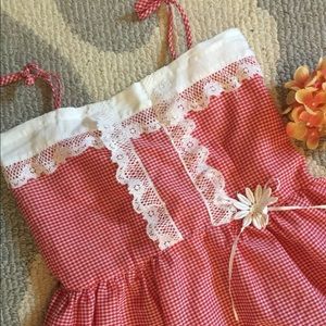 Girl’s Gingham Dress